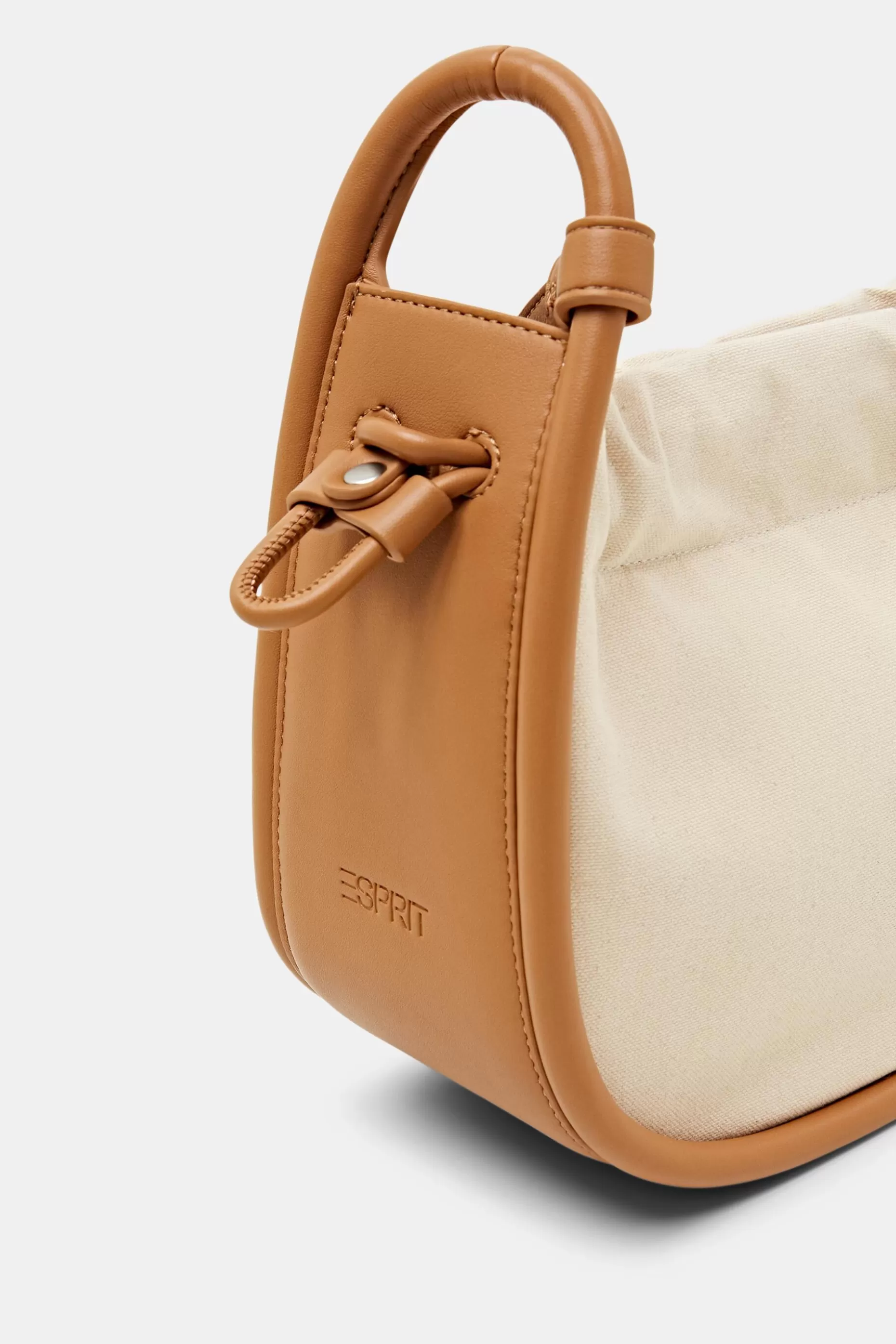 ESPRIT Vegan Leather-Trimmed Shoulder Bag at our Online Shop *Women Bags