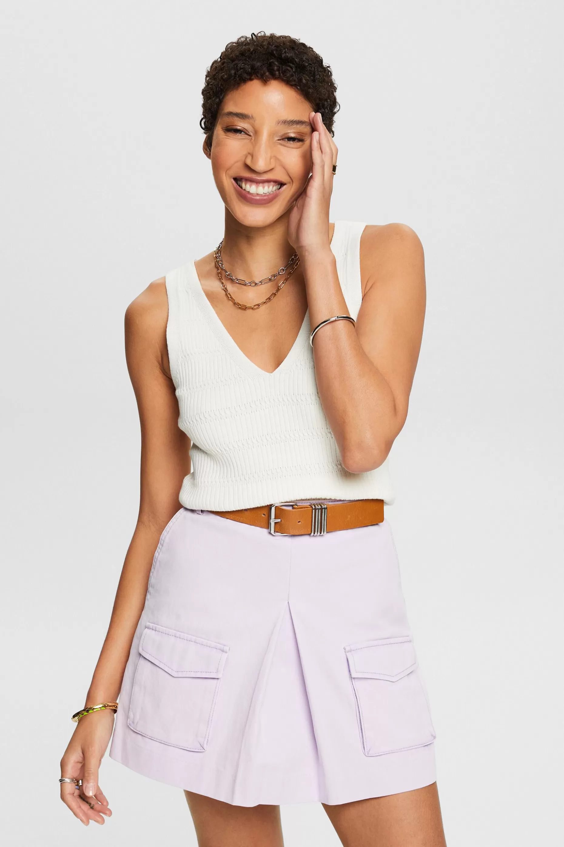 ESPRIT V-Neck Sweater Tank at our Online Shop *Women Sweaters