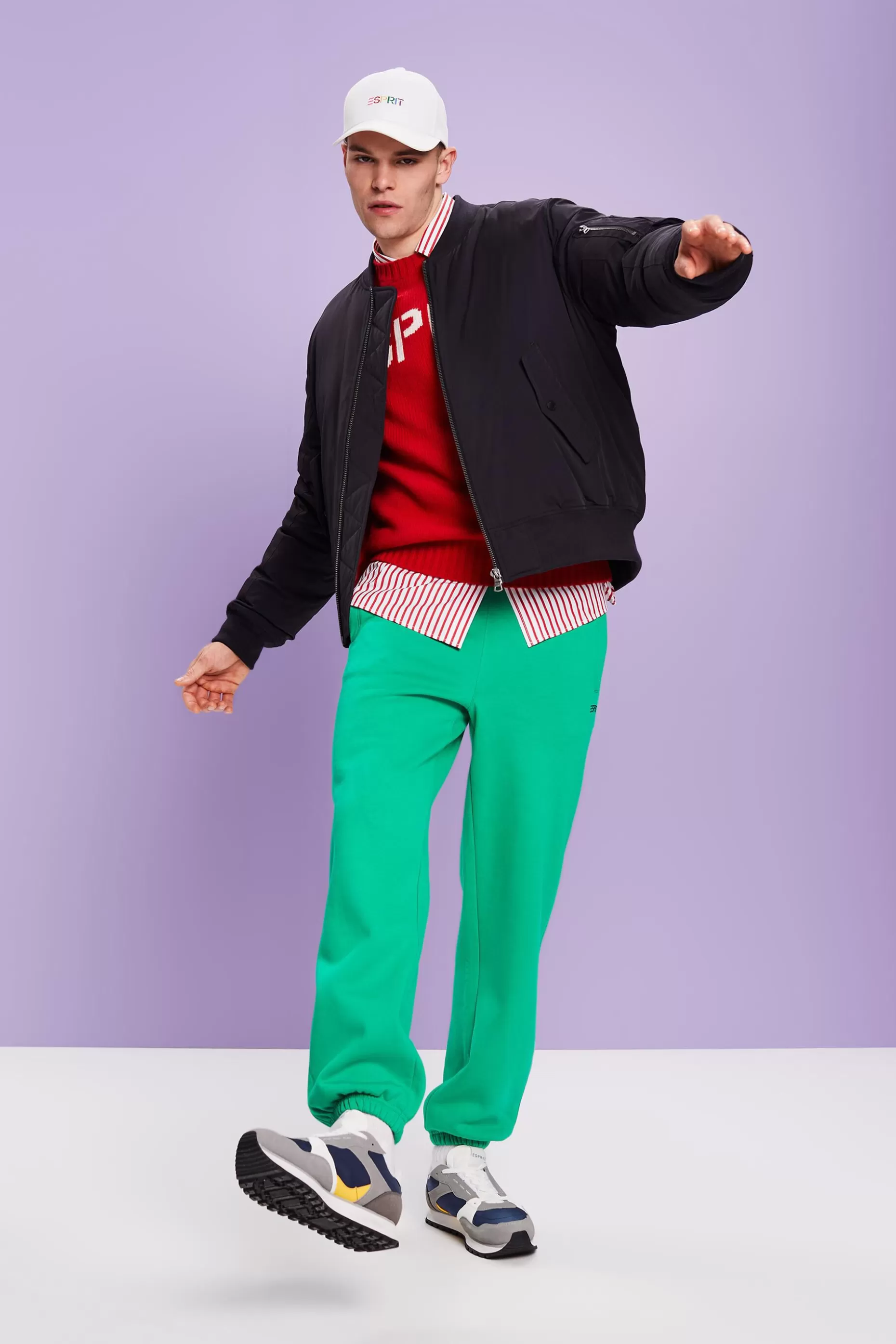 ESPRIT Water-Repellent Bomber Jacket at our Online Shop *Men Tops