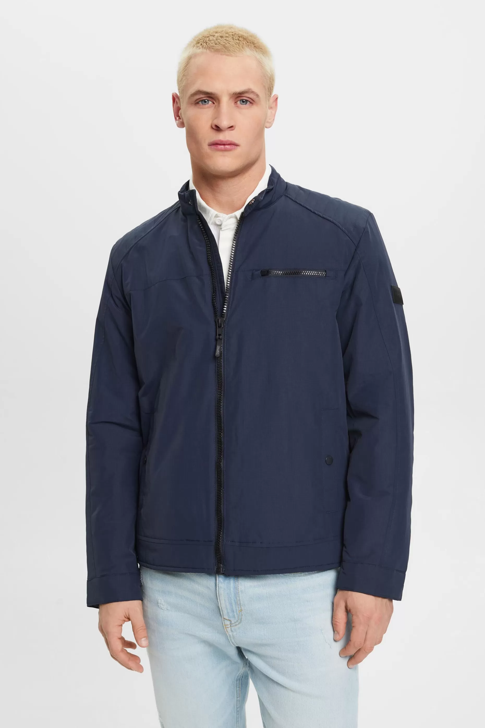 ESPRIT Water-repellent ripstop jacket at our Online Shop *Men Clearance 60%-70% Off