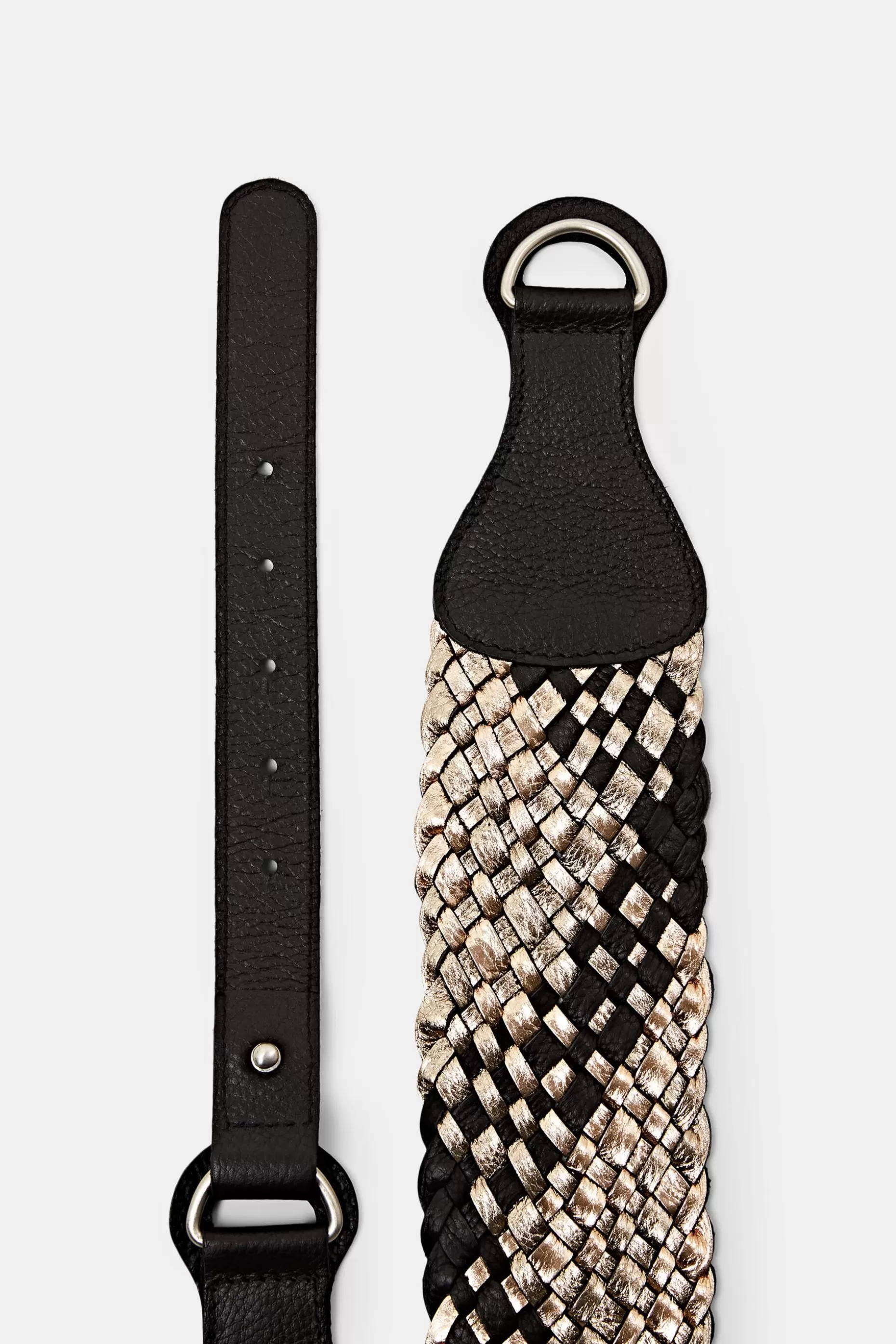 ESPRIT Weave Leather Waist Belt at our Online Shop *Women Belts