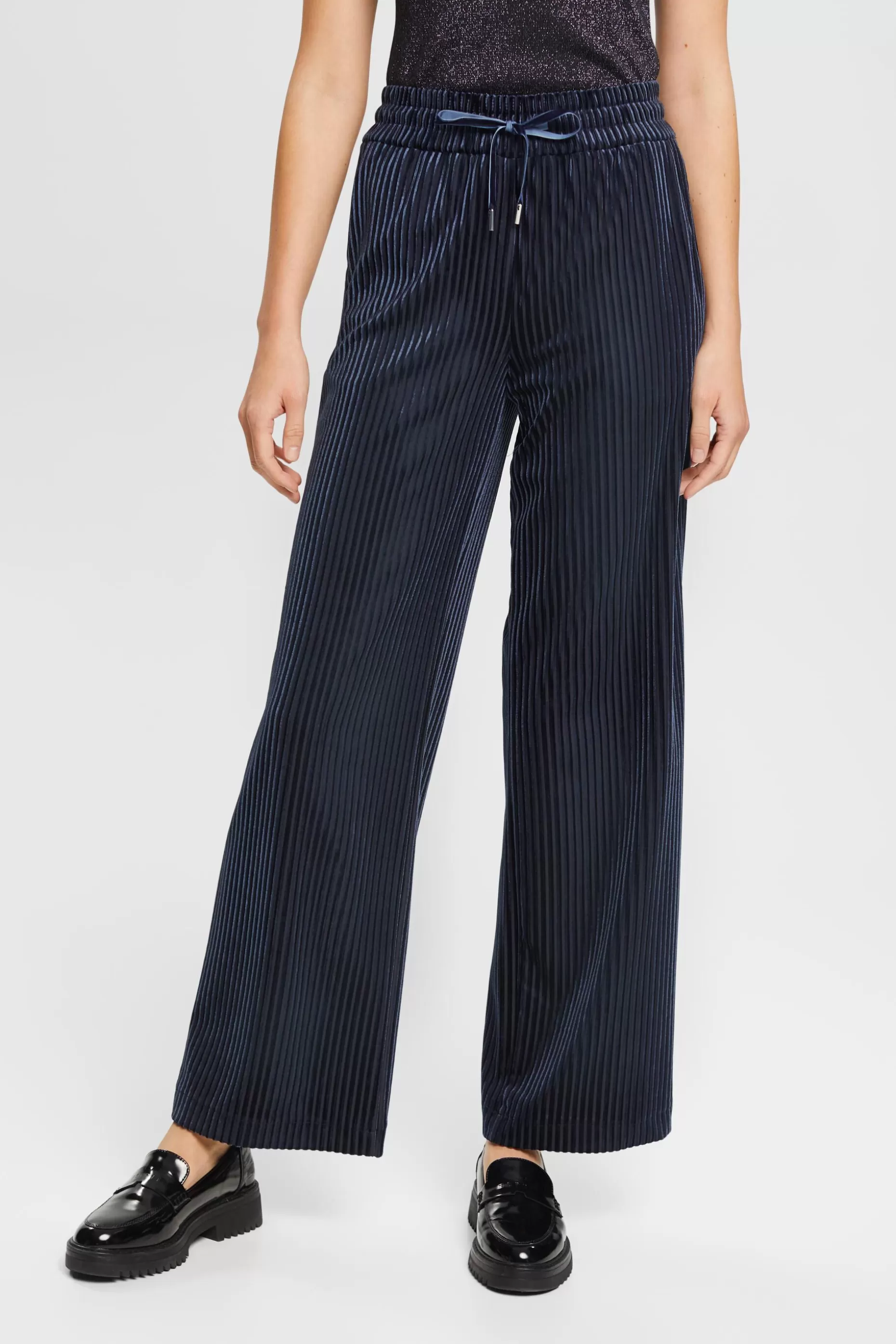 ESPRIT Wide fit striped joggers at our Online Shop * Sale Under $50