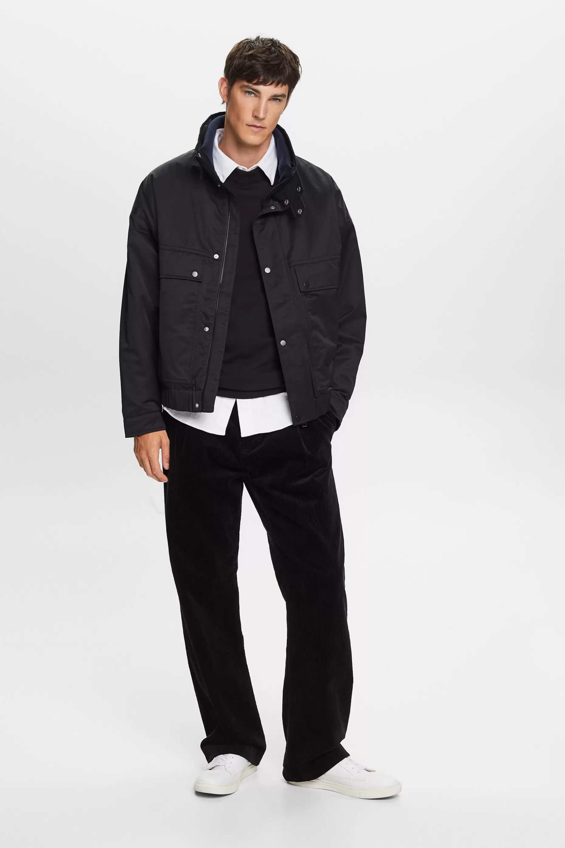 ESPRIT Wide Leg Corduroy Trousers at our Online Shop * Sale Under $50