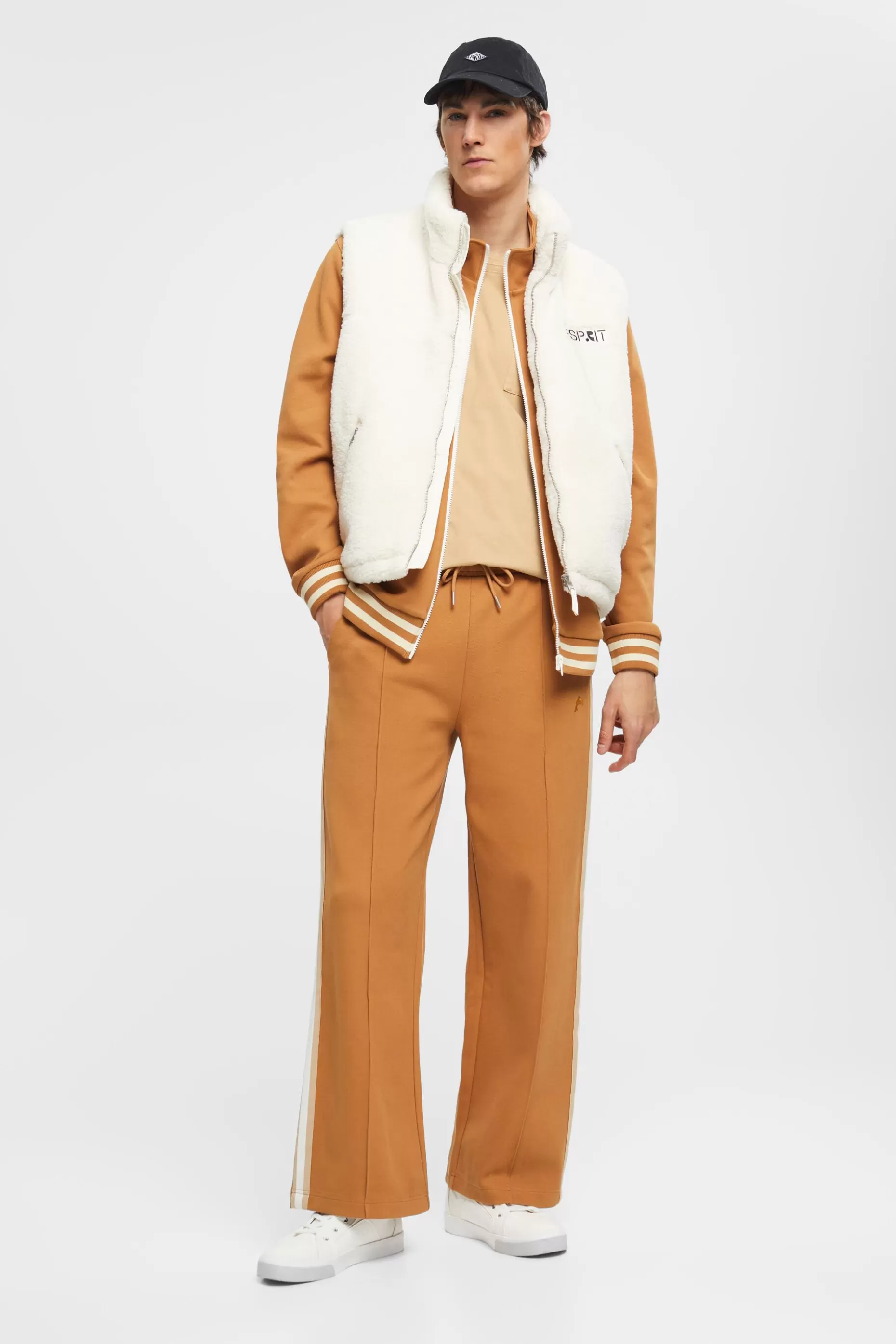 ESPRIT Wide leg trousers at our Online Shop *Men Pants + Joggers