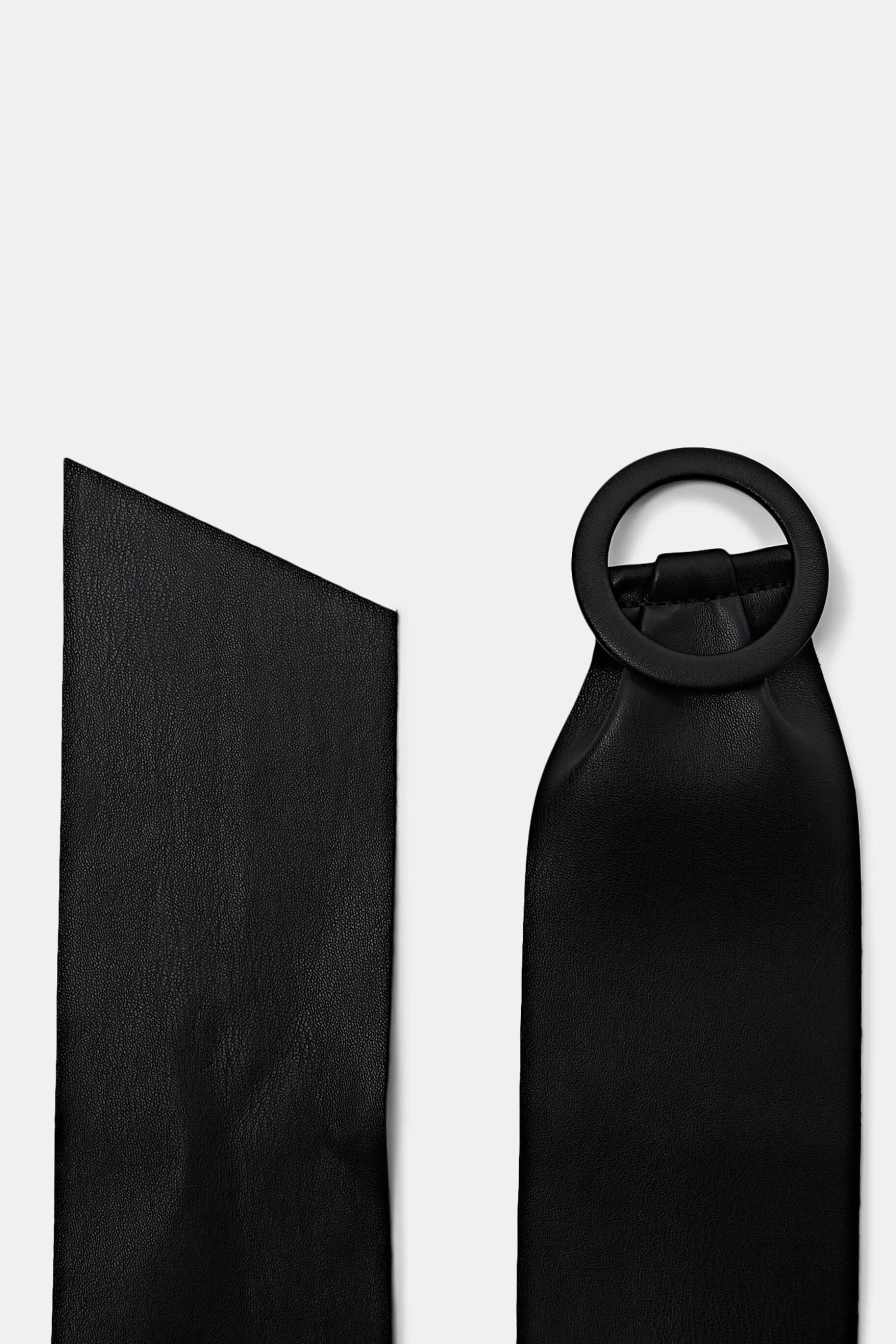 ESPRIT Wide waist belt in a leather look at our Online Shop *Women Belts