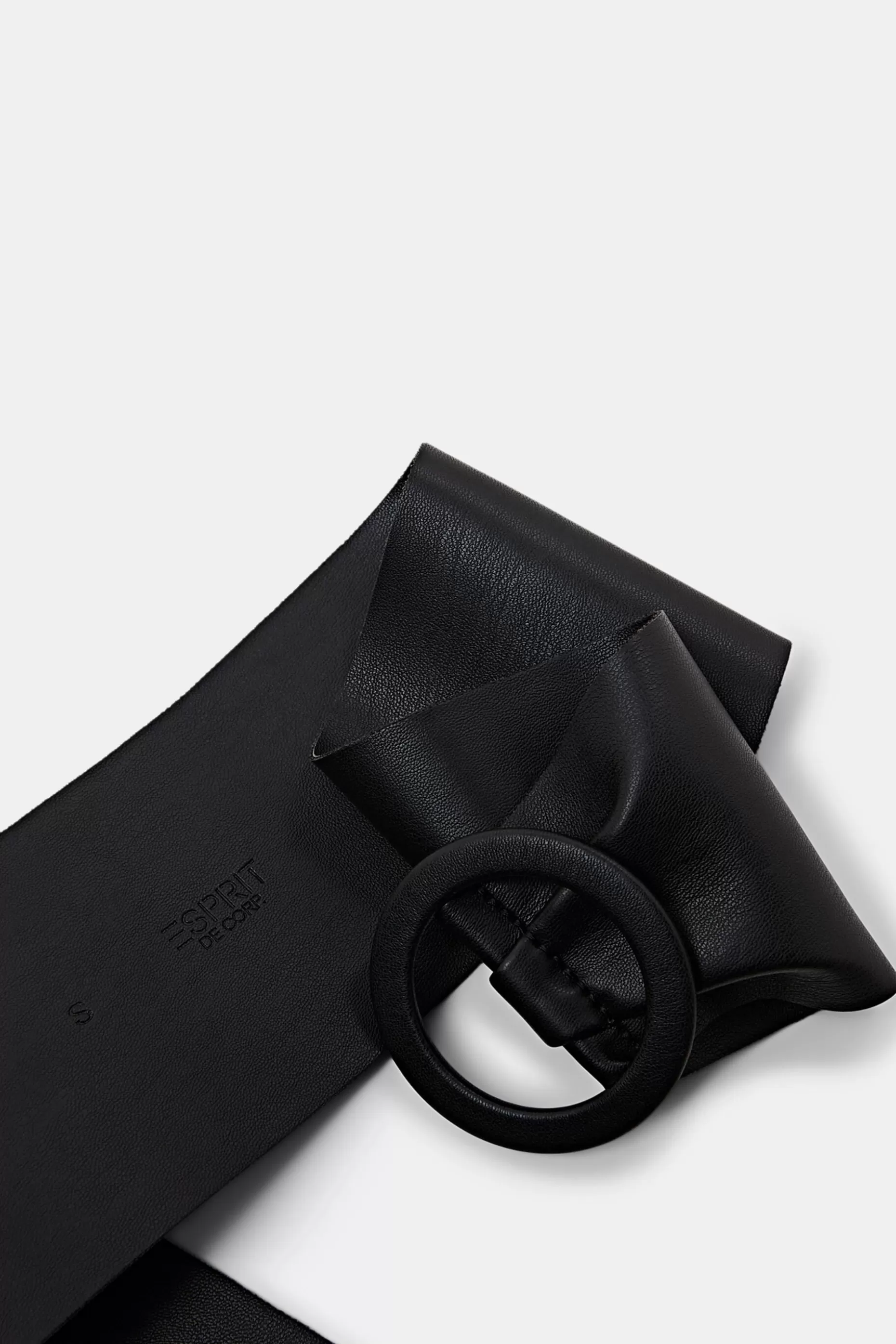 ESPRIT Wide waist belt in a leather look at our Online Shop *Women Belts