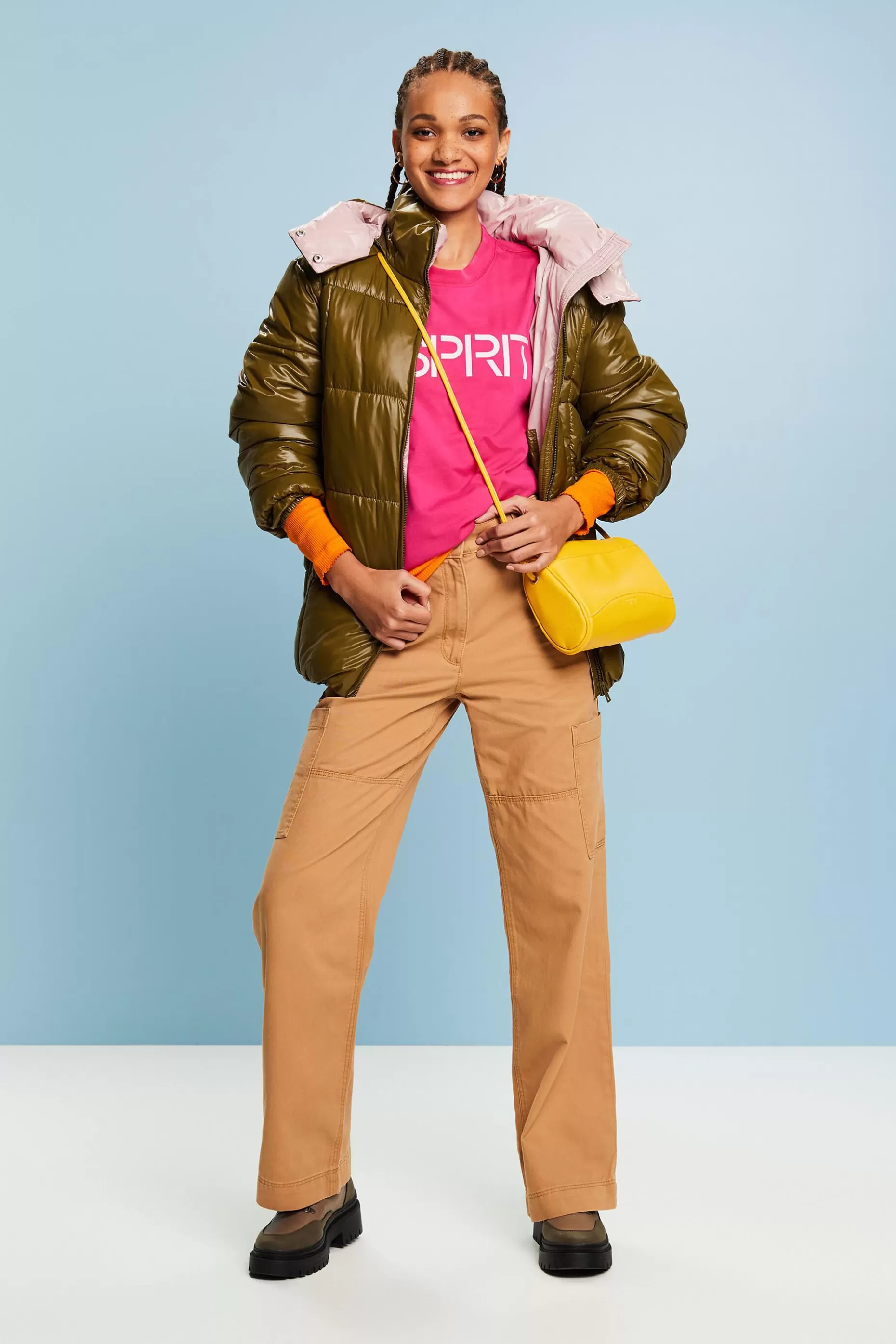ESPRIT Wide-Leg Cargo Pants at our Online Shop * Sale Under $50
