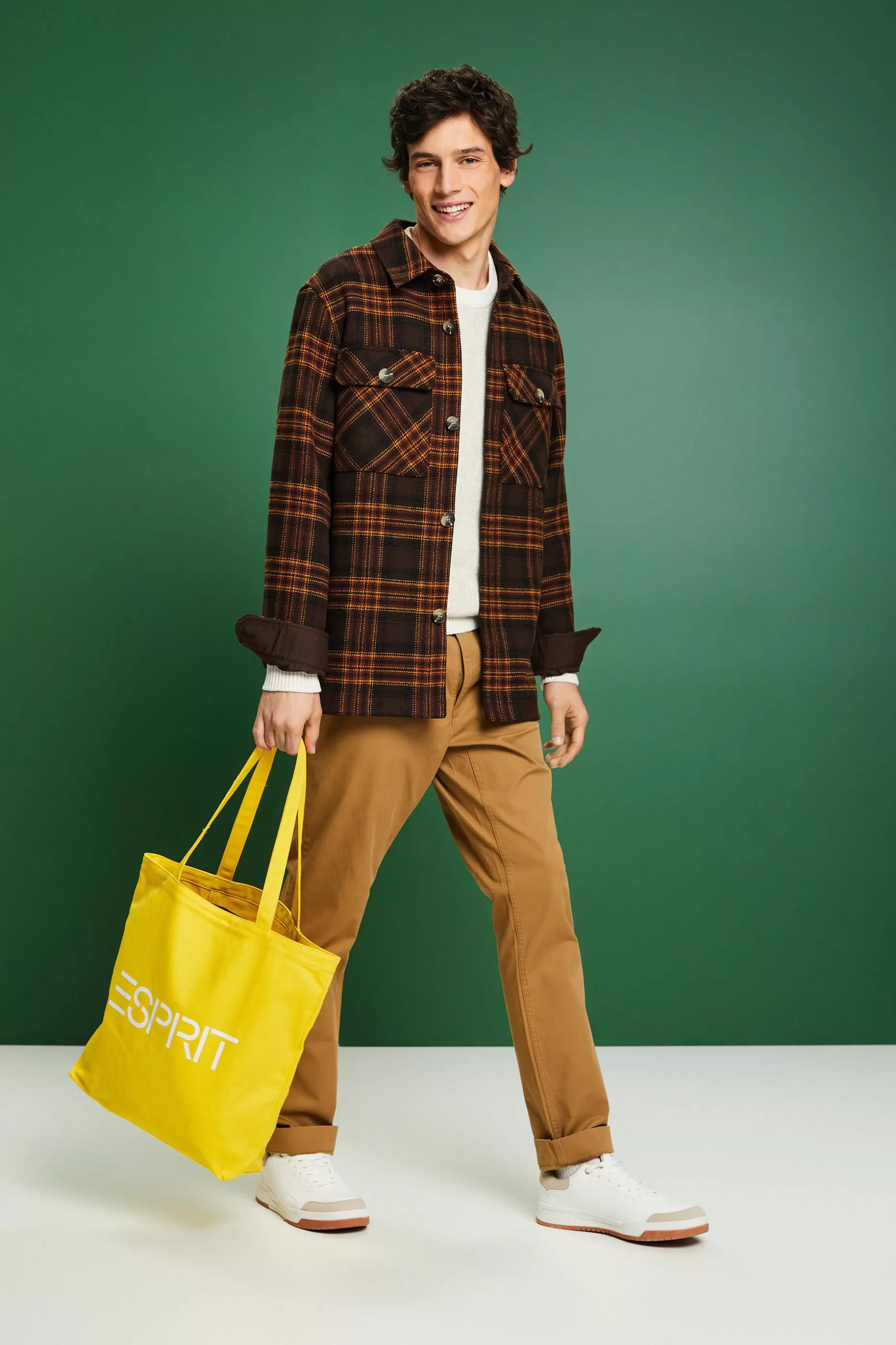 ESPRIT Wool Blend Crewneck Sweater at our Online Shop *Men Sweaters