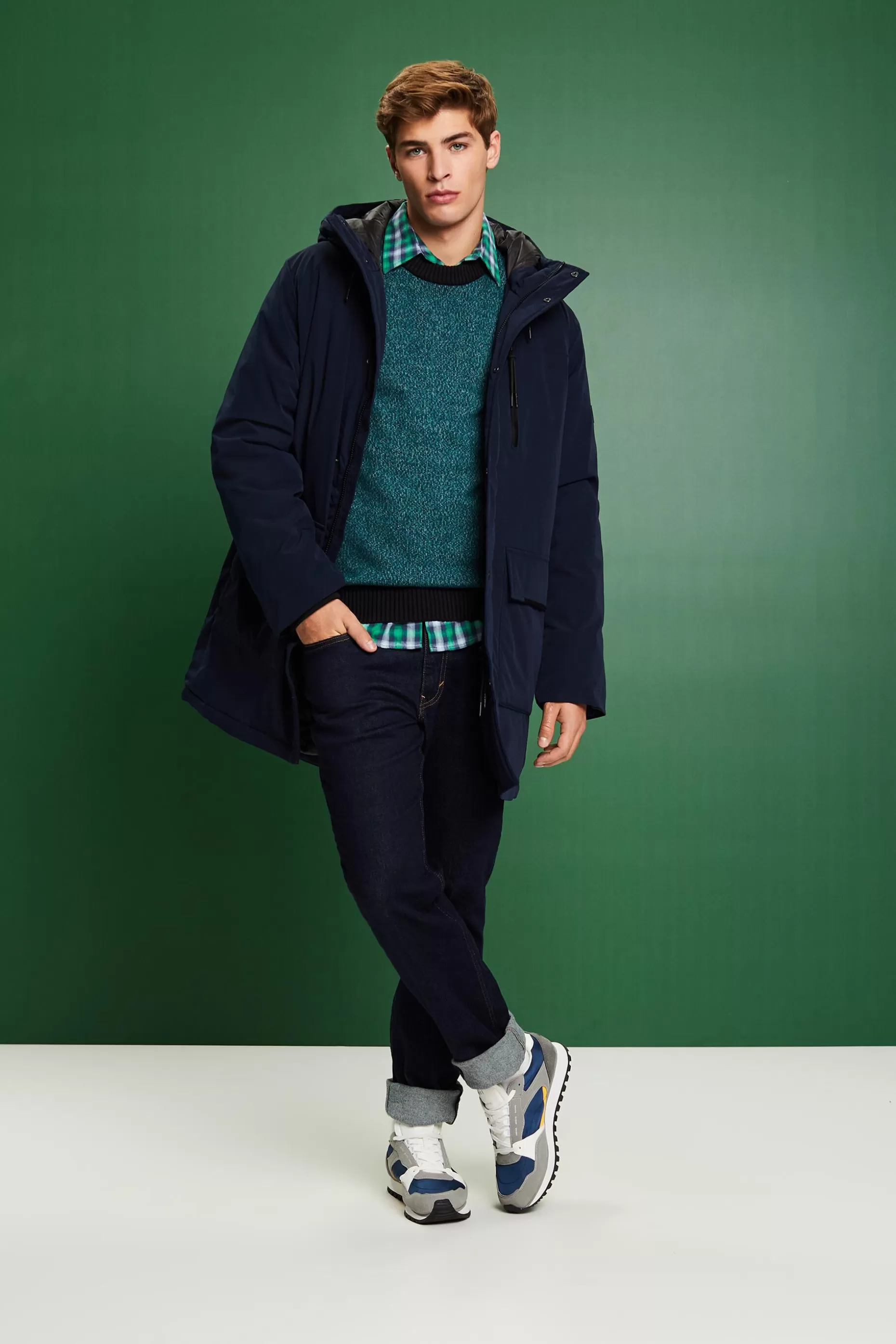 ESPRIT Wool Blend Crewneck Sweater at our Online Shop *Men Sweaters