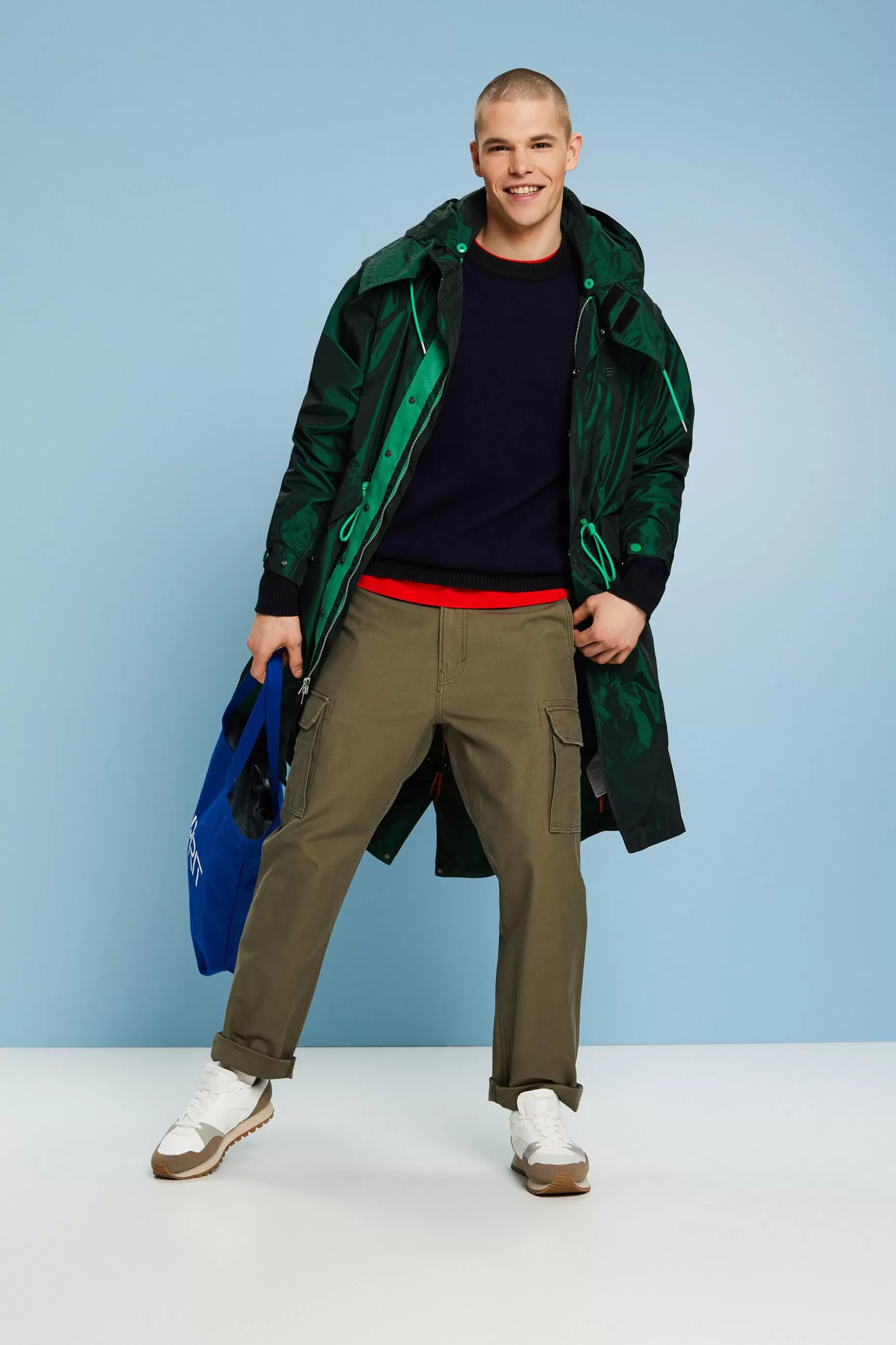 ESPRIT Wool Blend Crewneck Sweater at our Online Shop *Men Sweaters