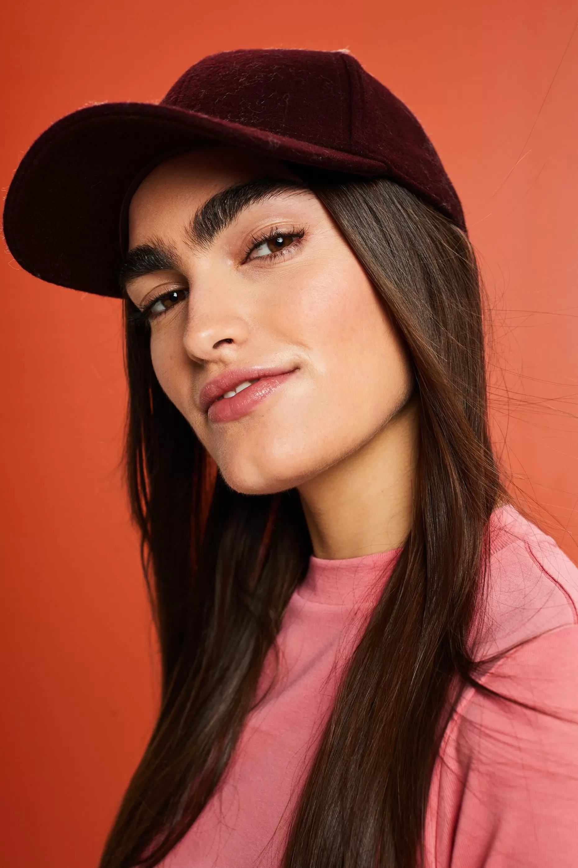 ESPRIT Wool Blend Felt Baseball Cap at our Online Shop *Women Hats + Caps