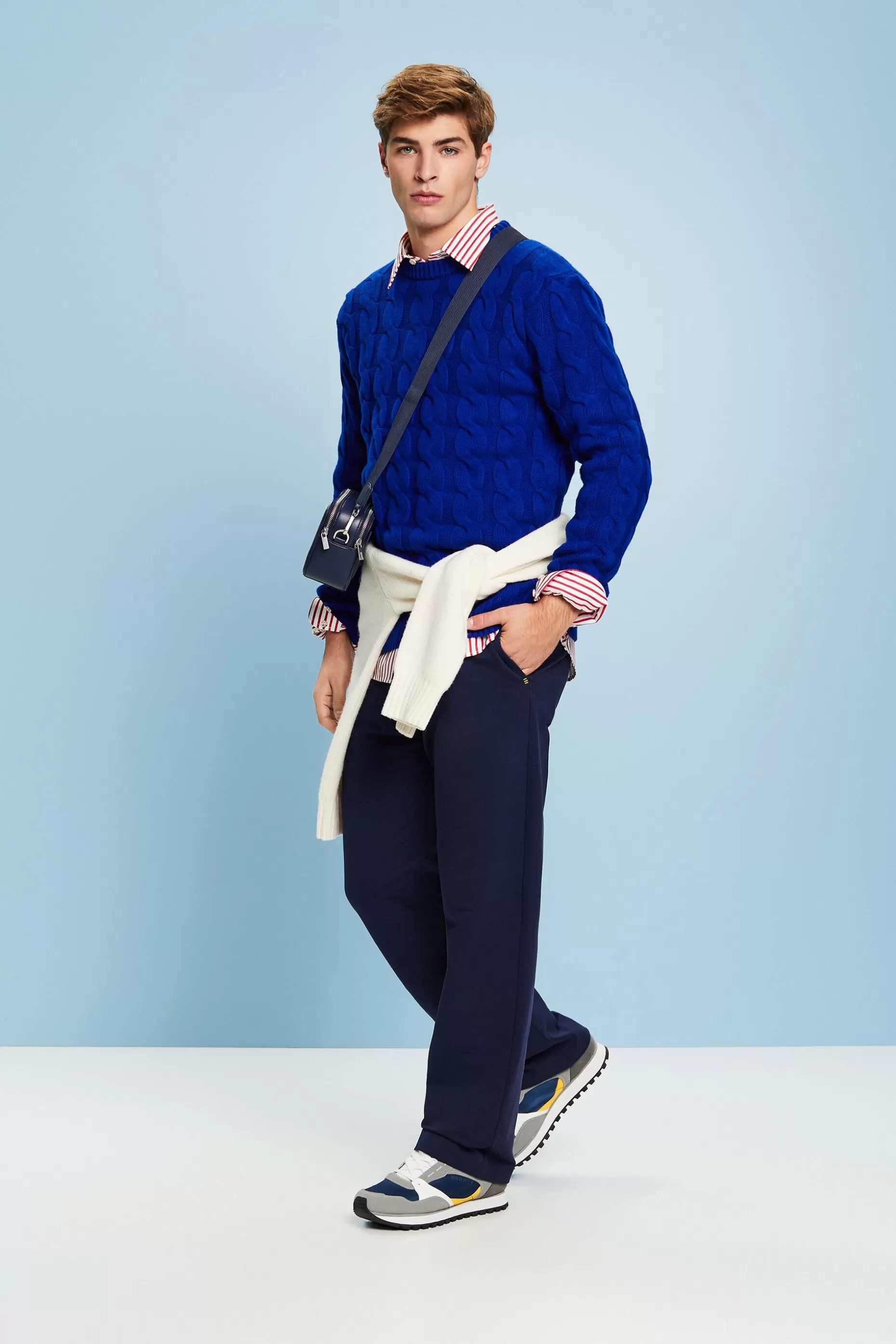ESPRIT Wool Cable Knit Sweater at our Online Shop *Boys Boys