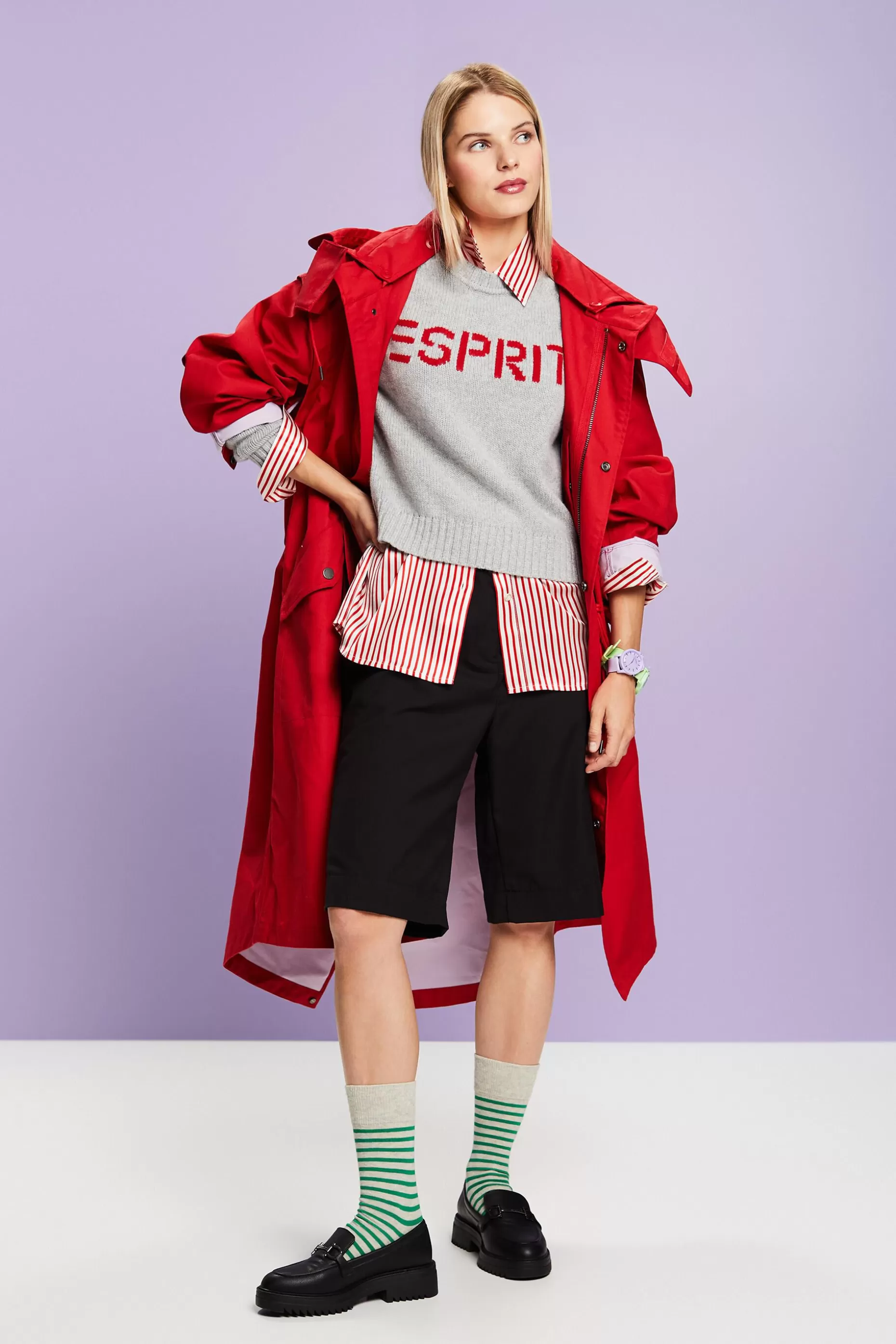 ESPRIT Wool Cashmere Logo Sweater at our Online Shop *Women Sweaters