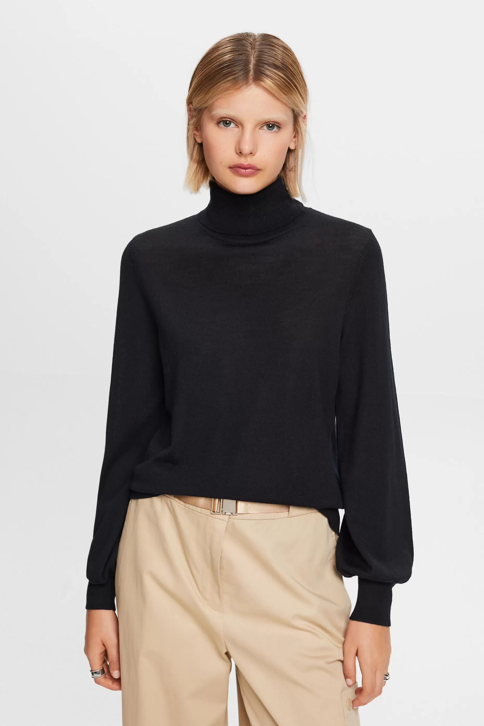 ESPRIT Wool Turtleneck Sweater at our Online Shop *Women Sweaters