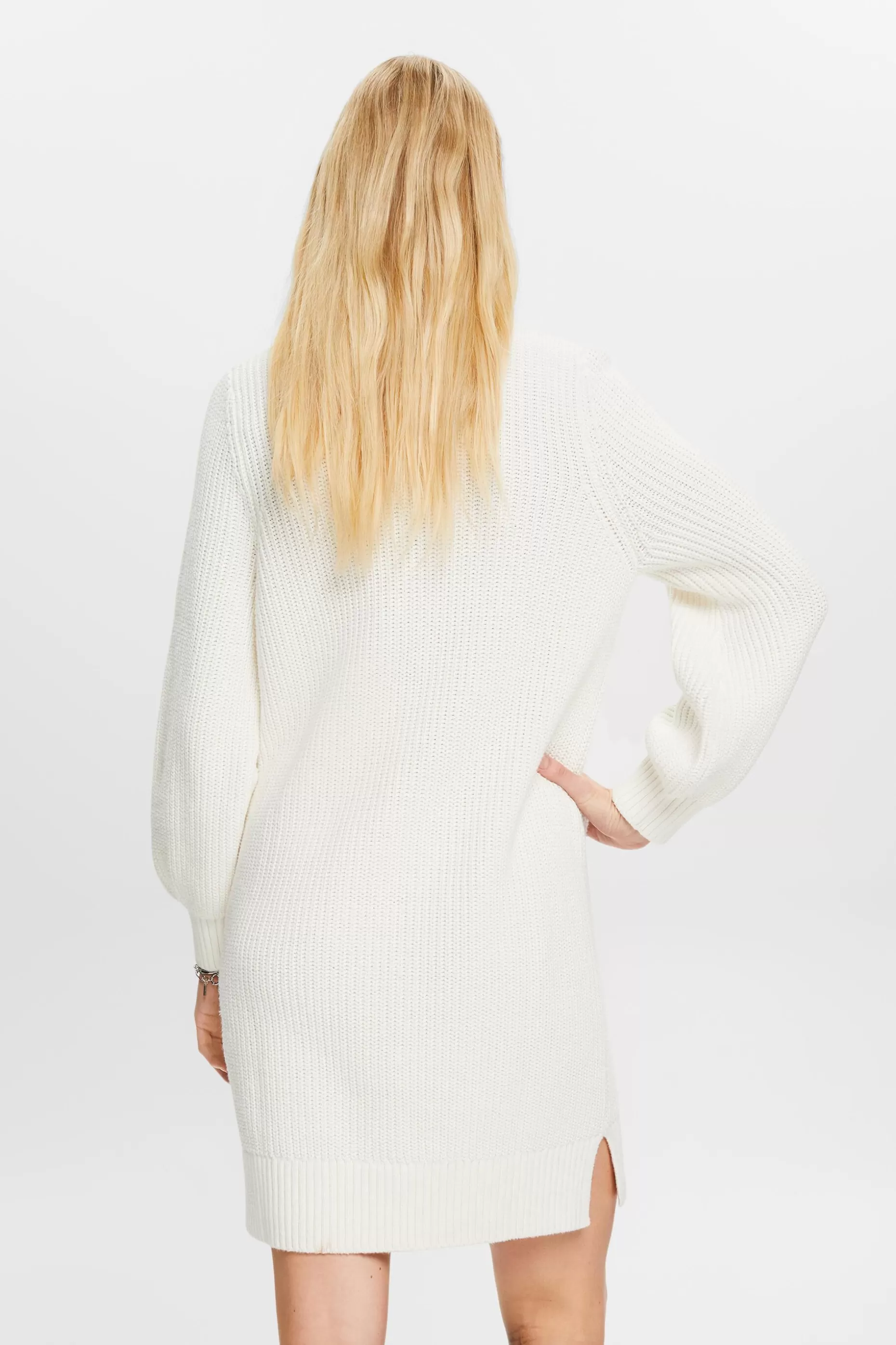 ESPRIT Wool-Blend Cable Knit Sweater Dress at our Online Shop *Women Dresses + Jumpsuits