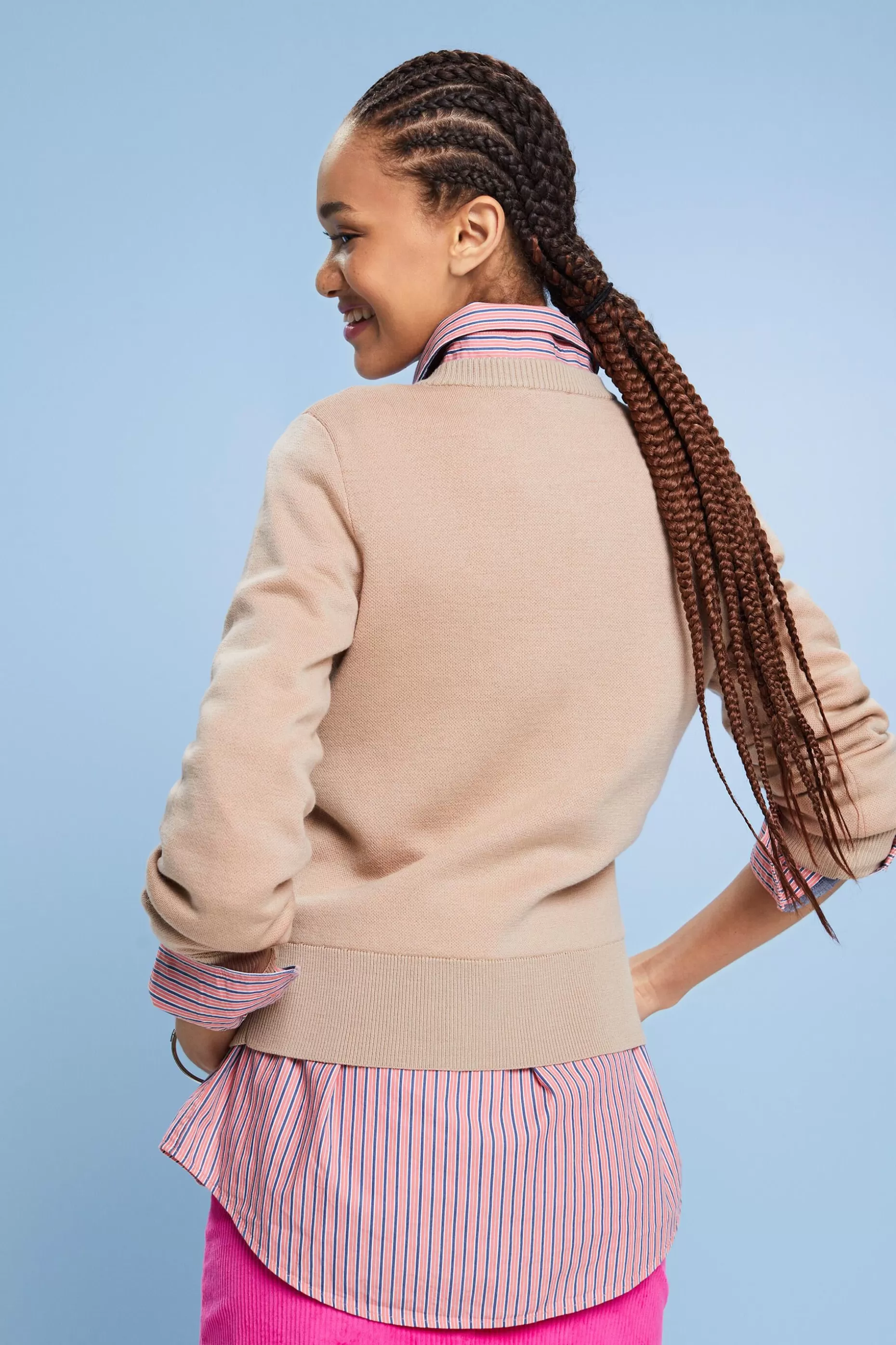 ESPRIT Wool-Blend Crewneck Sweater at our Online Shop *Women Sweaters