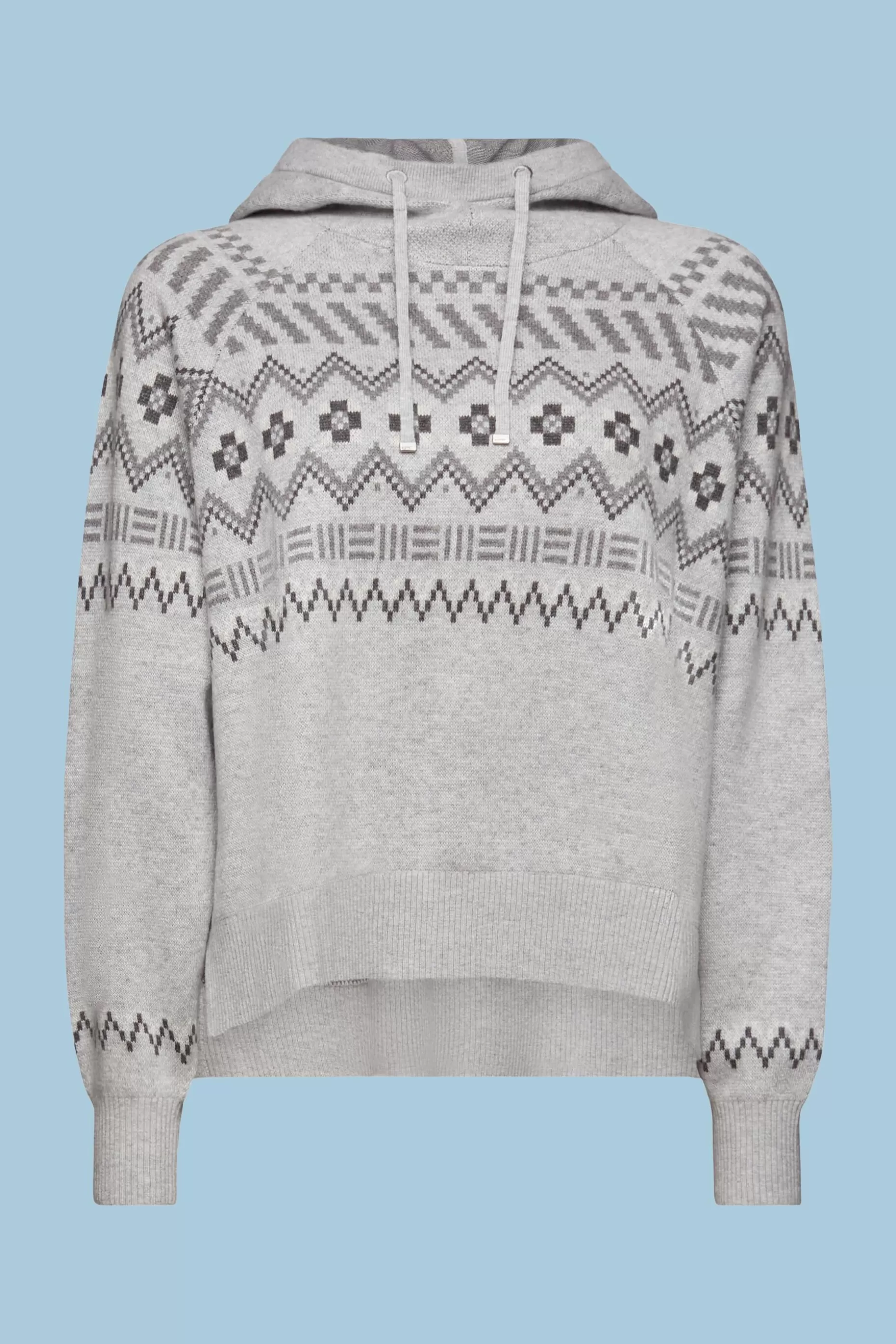 ESPRIT Wool-Cashmere Blend Fair Isle Sweater at our Online Shop *Women Sweatshirts + Hoodies